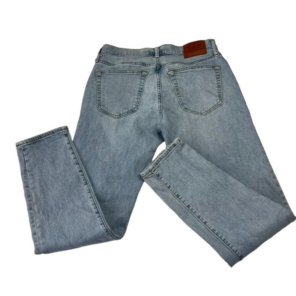 Abercrombie & Fitch Jeans Men's 28x30 Skinny Stretch Light Wash Mid-Rise - Picture 2 of 14
